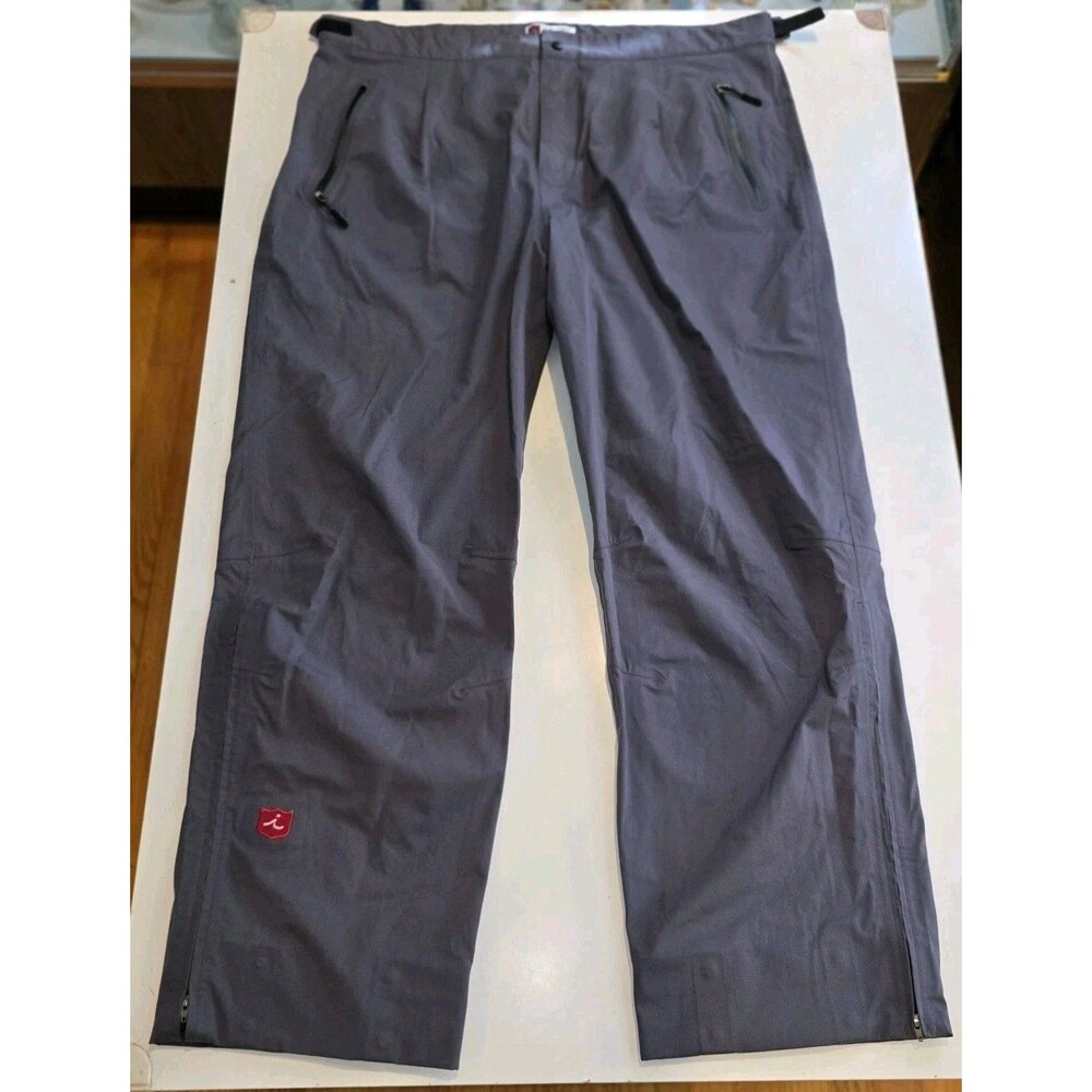 iliac Golf Hydroskin XXL Dark Gray Straight Golf Pants Men's 31" Inseam 42 Waist